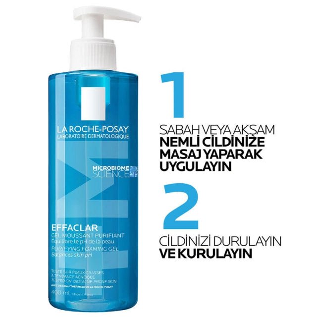 La Roche Posay Effaclar Yüz Temizleyici Jel 400 ml