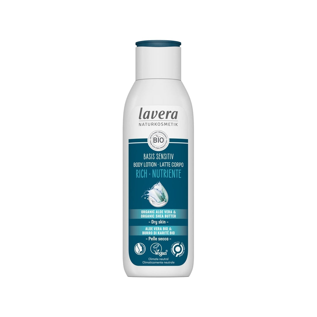 Lavera Basis Sensitiv Rich Body Lotion 200 ml