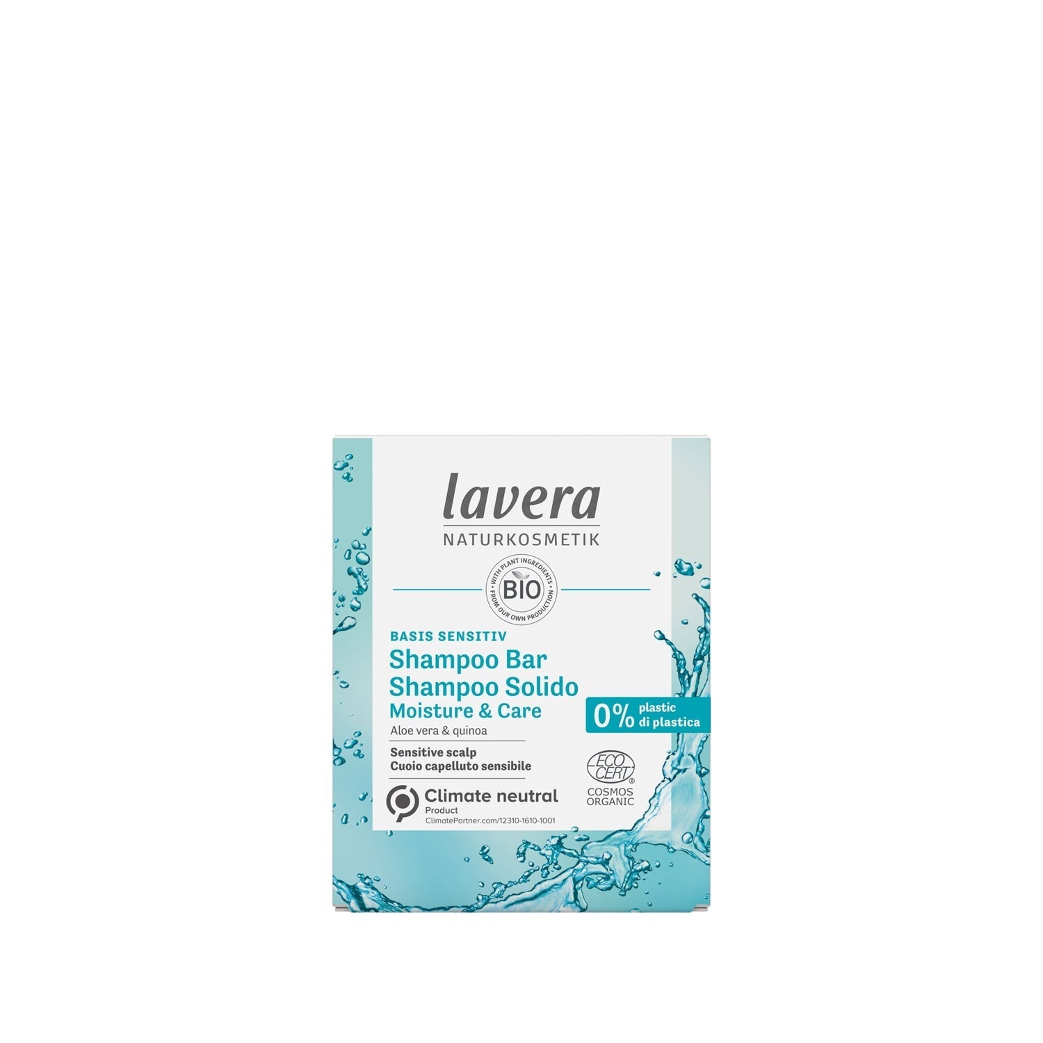 Lavera Basis Sensitiv Solid Shampoo 50 g