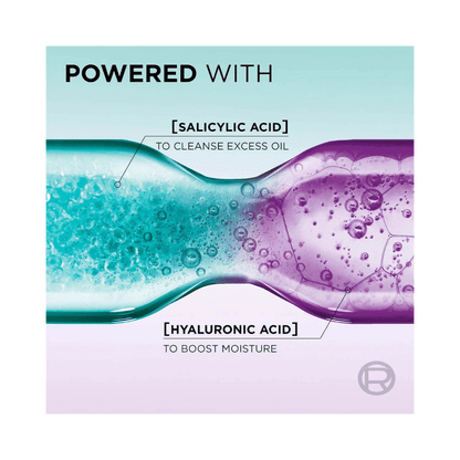 Loreal Elseve Hydra [Hyaluronic] Pure Salicylic Acid Anti-Oil Purifying Shampoo 300 ml -2 Pack