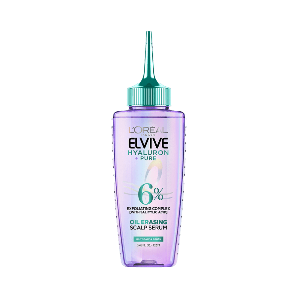 Loreal Elseve Hydra[Hyaluronic] Pure Salicylic Acid Containing Anti-Oily Peeling Scalp Serum 102 ml