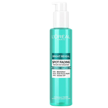 Loreal Paris Bright Reveal Bright Reveal Spot Fading Serum-In-Cleanser 150 ml