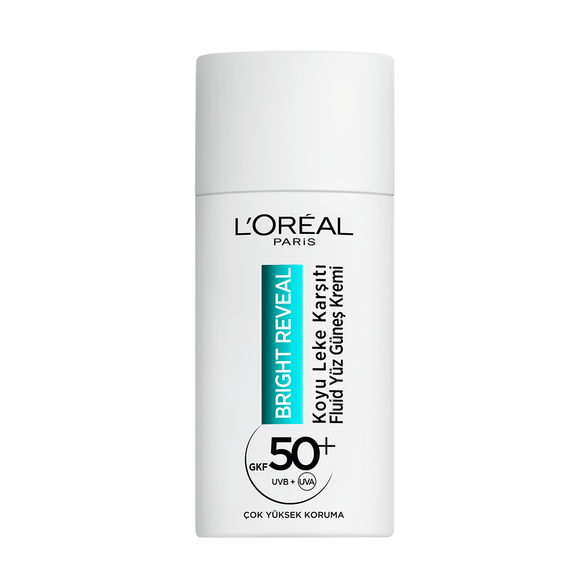 Loreal Paris Bright Reveal Spf 50+ Koyu Leke Karşıtı Fluid Günlük Yüz Güneş Kremi 50ml