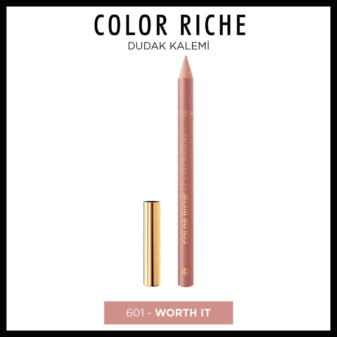 Loreal Paris Color Riche Dudak Kalemi - 601 Worth It