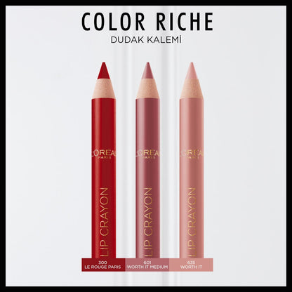 Loreal Paris Color Riche Dudak Kalemi - 635 Worth It Medium