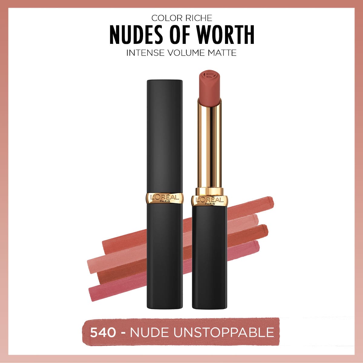 Loreal Paris Color Riche Intense Volume Matte Ruj -  540 Nude Unstoppable