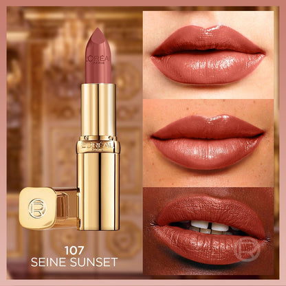 Loreal Paris Color Riche Saten Bitişli Ruj - 107 Seine Sunset