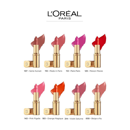 Loreal Paris Color Riche Saten Bitişli Ruj 112 Paris Paris - Pembe