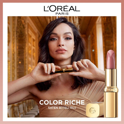 Loreal Paris Color Riche Saten Bitişli Ruj - 601 Worth It