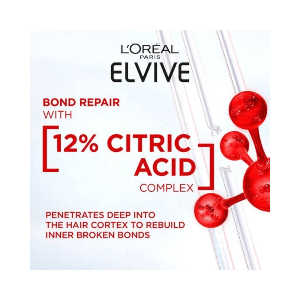 Loreal Paris Elseve Bond Repair Shampoo Treatment 200 ml - 2 Pack