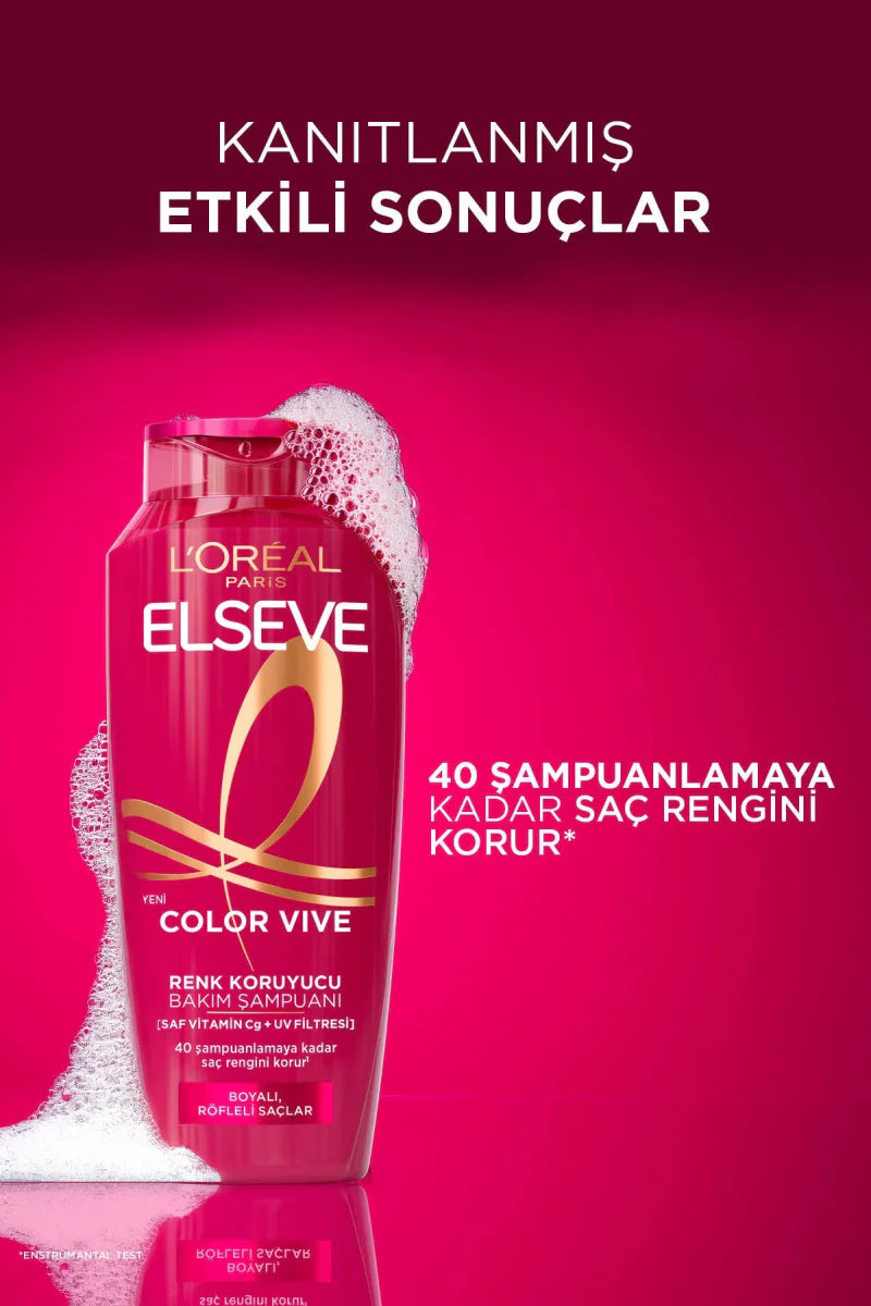Loreal Paris Elseve Colorvive Renk Koruyucu Bakım Şampuanı 300 ml