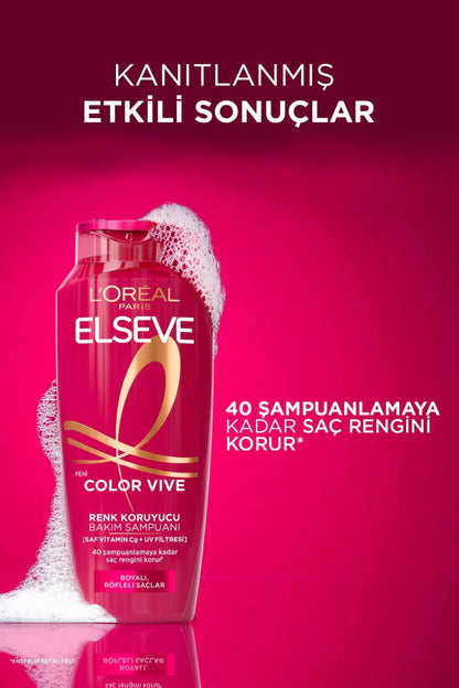 Loreal Paris Elseve Colorvive Renk Koruyucu Bakım Şampuanı 300 ml