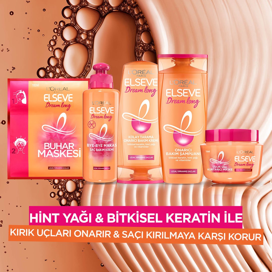 Loreal Paris Elseve Dream Long Kolay Tarama Saç Bakım Kremi 360ml