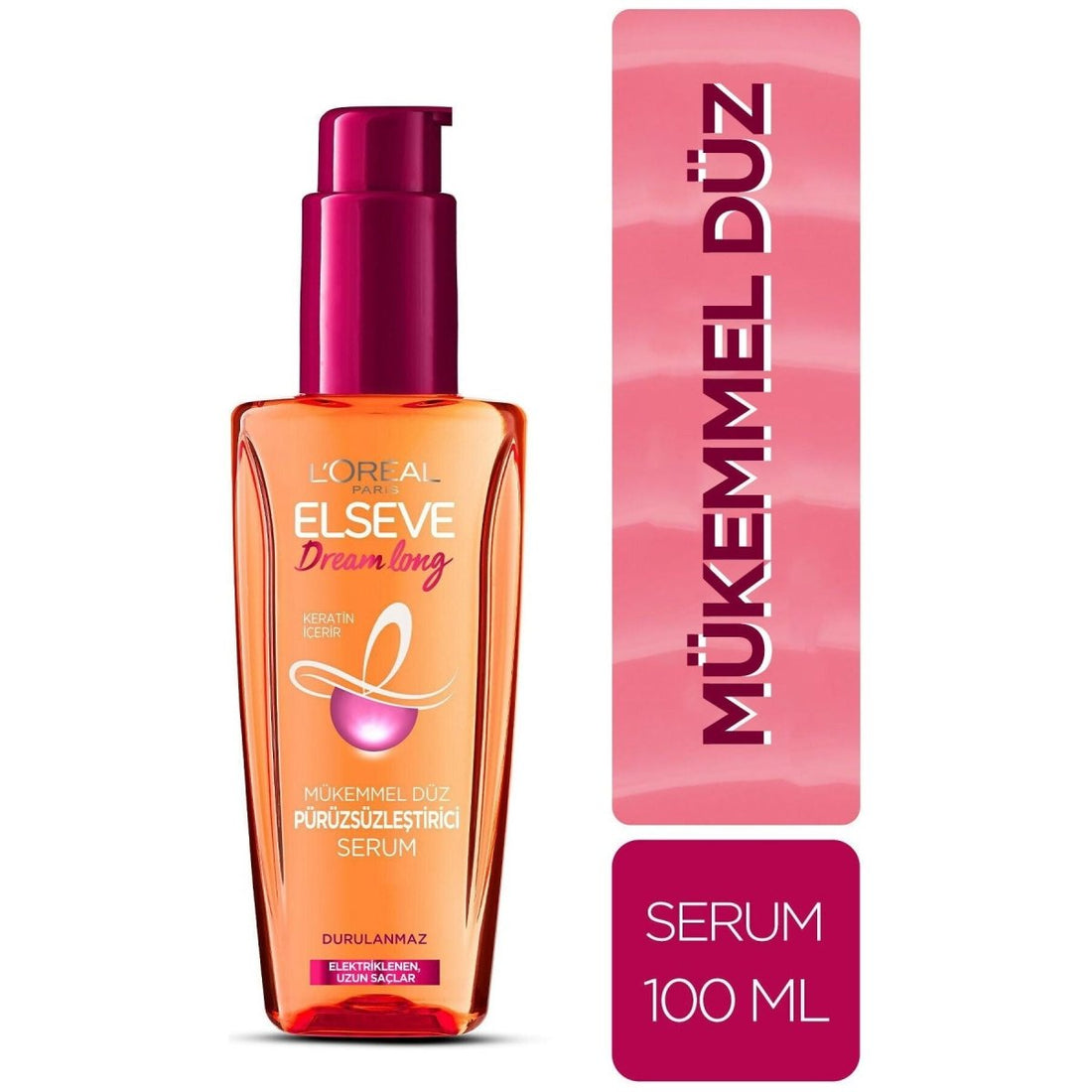Loreal Paris Elseve Dream Long Mükemmel Düz Pürüzsüzleştirici Serum 100 ml