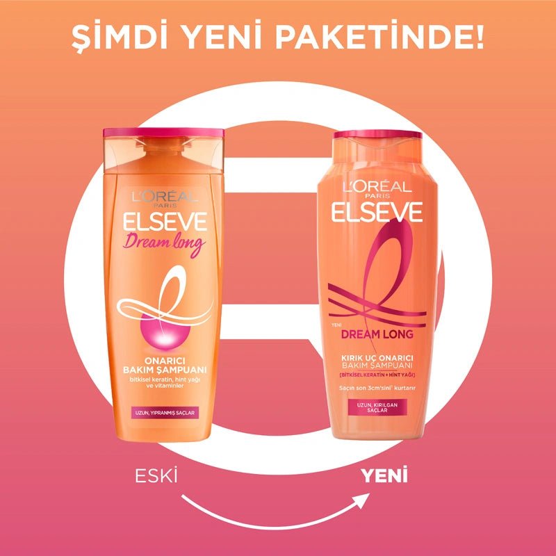 Loreal Paris Elseve Dream Long Onarıcı Bakım Şampuanı 300 ml