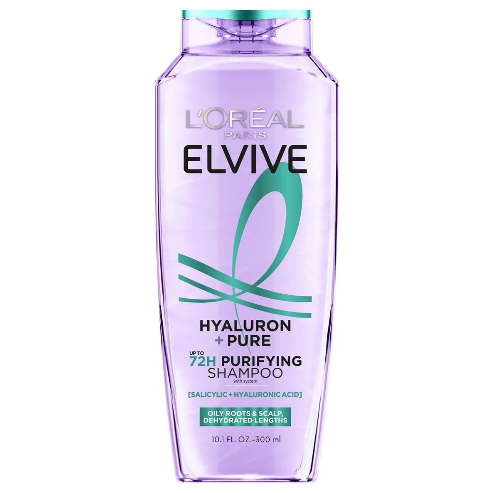 Loreal Paris Elseve (Elvive) Hydra [Hyaluronic] Pure Salicylic Acid 3 Economic Pack Shampoo,Conditioner and Hair Scalp Serum