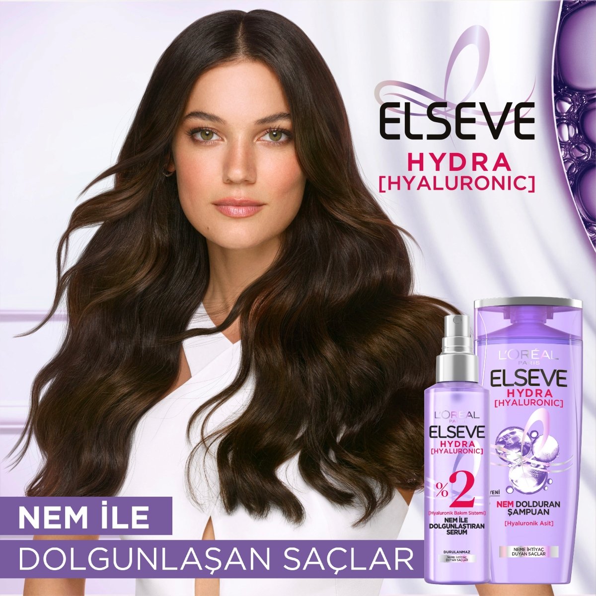 Loreal Paris Elseve Hydra [Hyaluronic] Nem ile Dolgunlaştıran Serum 150ml