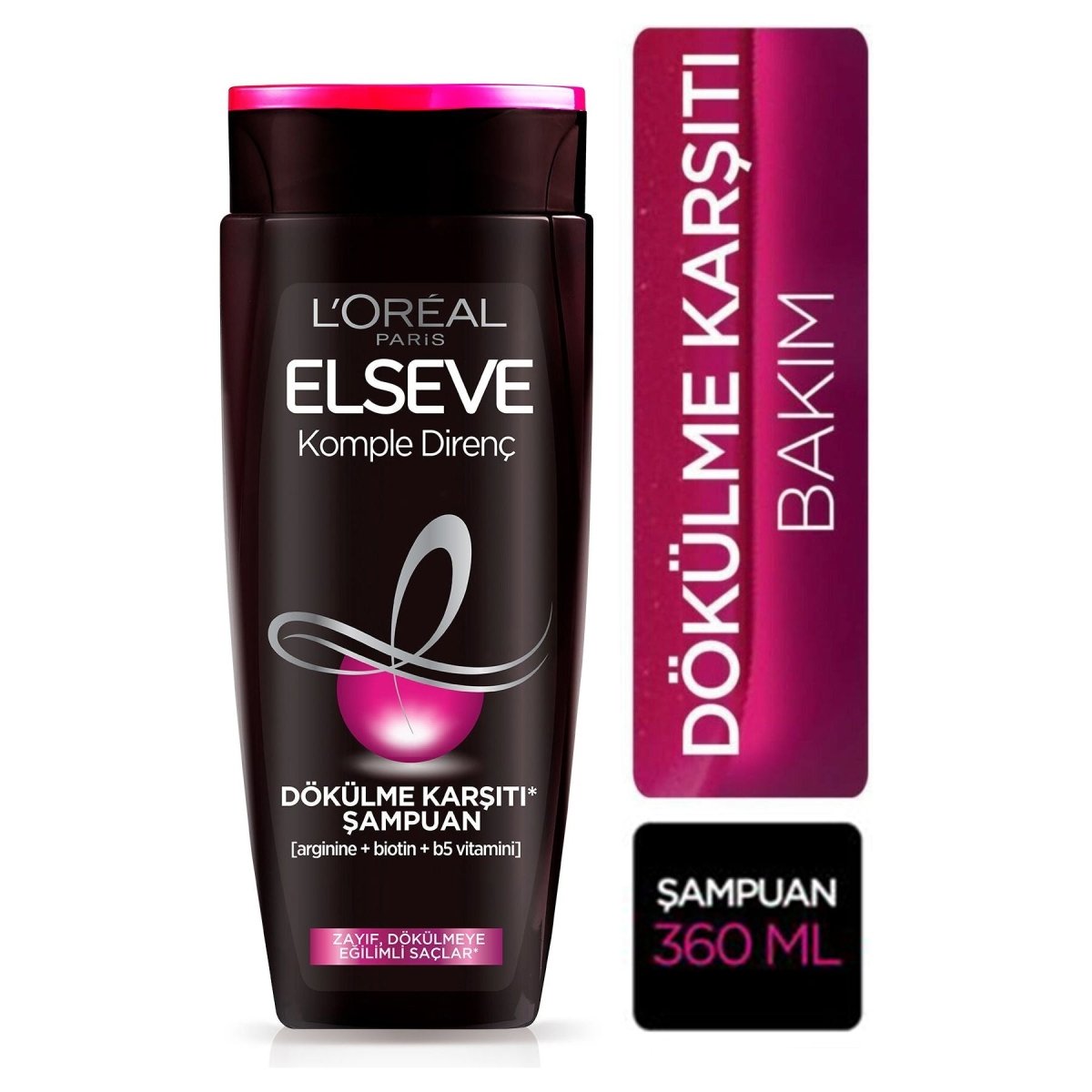 Loreal Paris Elseve Komple Direnç Dökülme Karşıtı Şampuan 360 ml