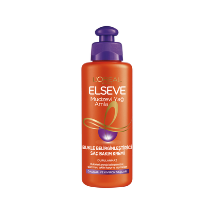 Loreal Paris Elseve Mucizevi Amla Yağı Bukle Belirginleştirici Saç Bakım Kremi