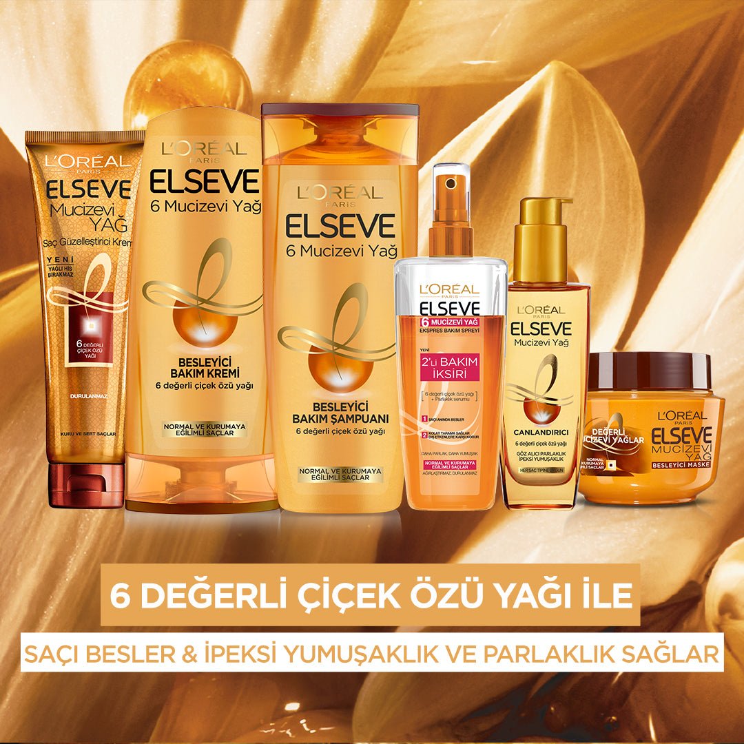 Loreal Paris Elseve Mucizevi Besleyici Bakım Yağı 100 ml