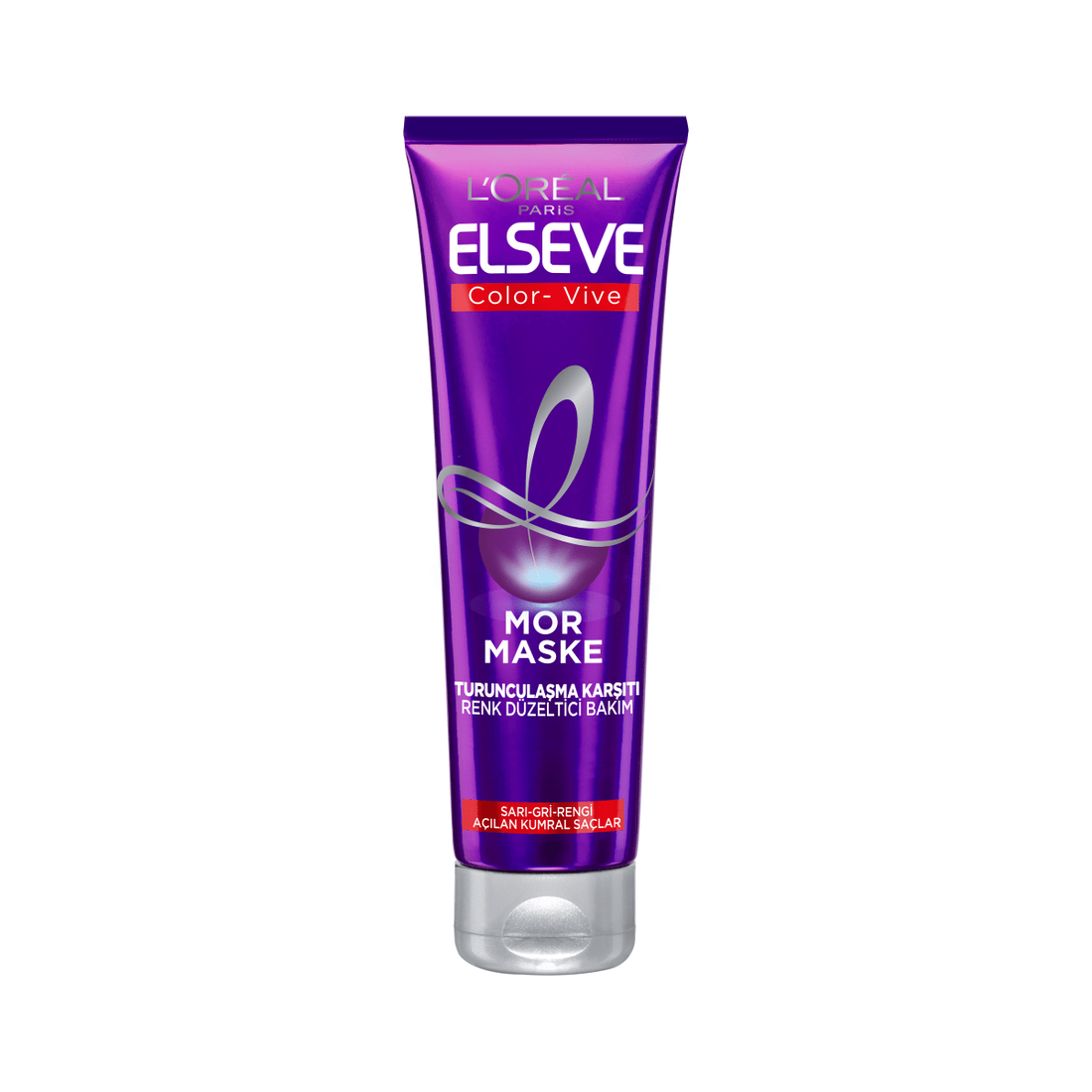Loreal Paris Elseve Turunculaşma Karşıtı Renk Düzeltici Mor Maske 150ml