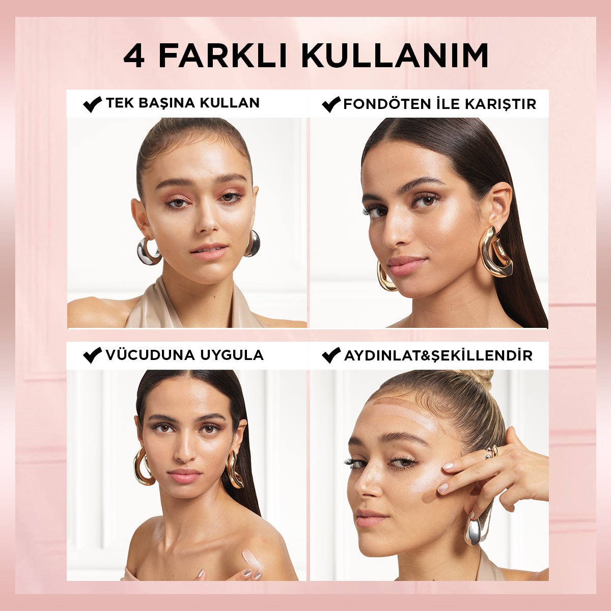 Loreal Paris Glotion All-In-One Doğal Işıltı 904 - Deep Glow