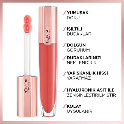 Loreal Paris Glow Paradise Balm in Gloss - Işıltı Veren Parlatıcı 410 I Inflate