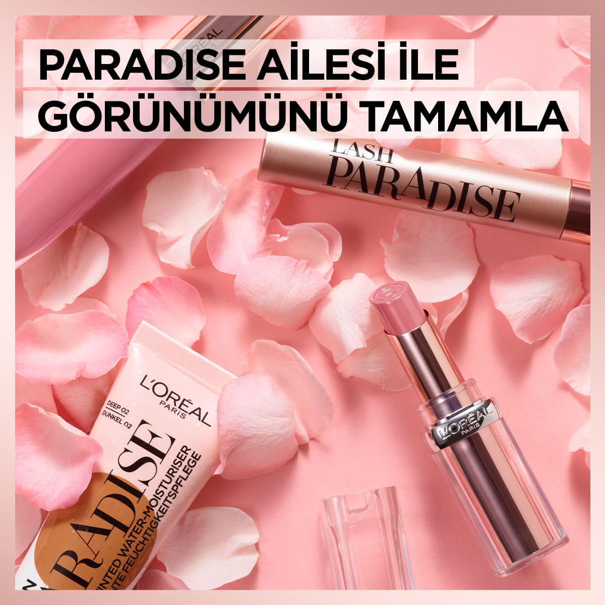 Loreal Paris Glow Paradise Balm-in-Lipstick - Işıltı Veren Ruj 191 Nude Heaven