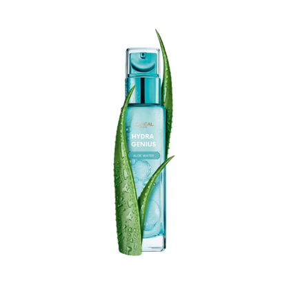 Loreal Paris Hydra Genius Hyaluronic Acid + Aloe Vera Liquid Moisturiser for Dry To Sensitive Skin,70ml