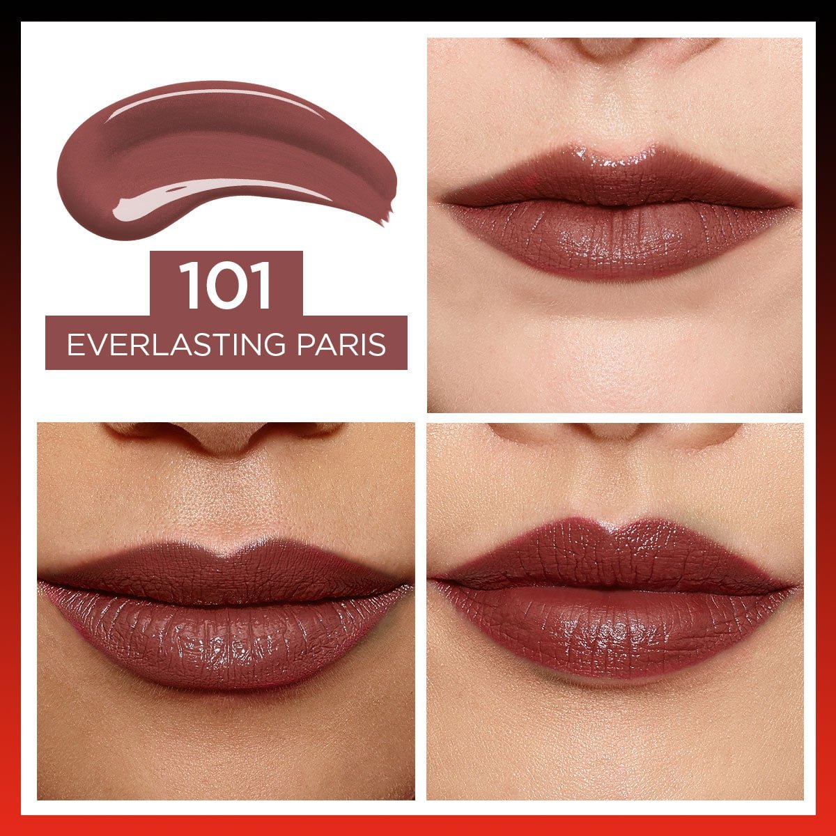 Loreal Paris Infaillible 2-Step 24 Saat Kalıcı Likit Ruj &amp; Balm - 101 Everlasting Paris