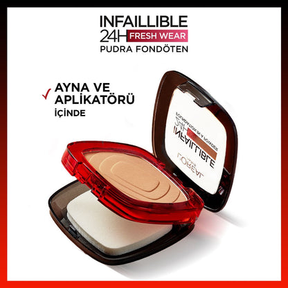 Loreal Paris Infaillible 24H Fresh Wear Pudra Fondöten 220 Sand