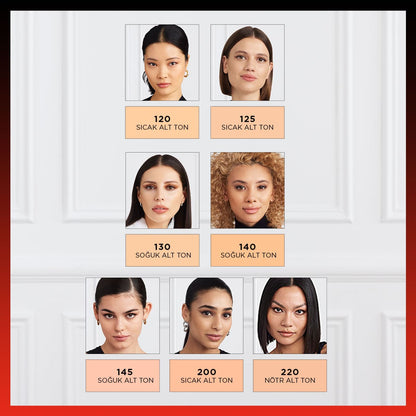 Loreal Paris Infaillible 32H Fresh Wear C Vitaminli Fondöten - 125 Natural Beige