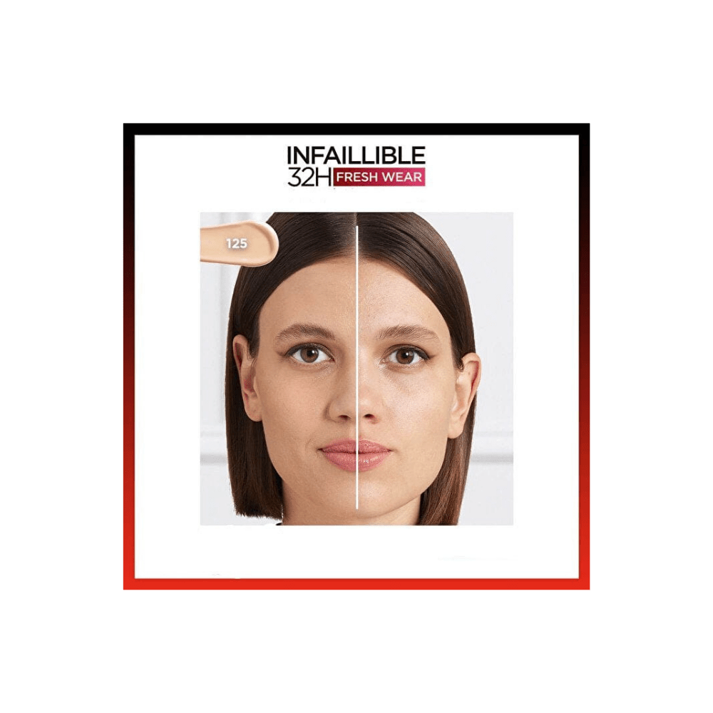 Loreal Paris Infaillible 32H Fresh Wear Vitamin C Foundation - 125 Natural Beige