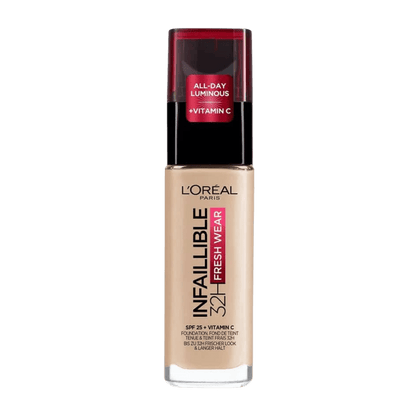 Loreal Paris Infaillible 32H Fresh Wear Vitamin C Foundation - 130 True Beige