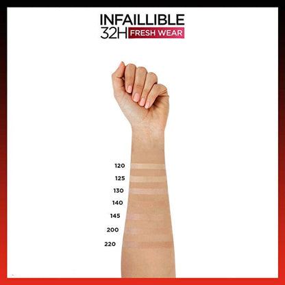 Loreal Paris Infaillible 32H Fresh Wear Vitamin C Foundation - 140 Golden Beige