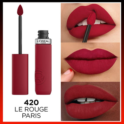 Loreal Paris Infaillible Matte Resistance Likit Mat Ruj - 420 Le Rouge Paris