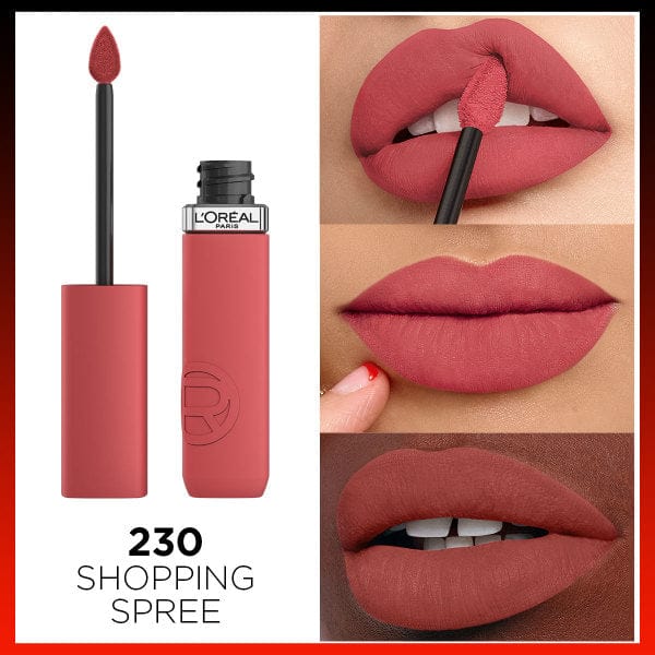 Loreal Paris Infaillible Matte Resistance Liquid Lipstick - 230 Shopping Spree