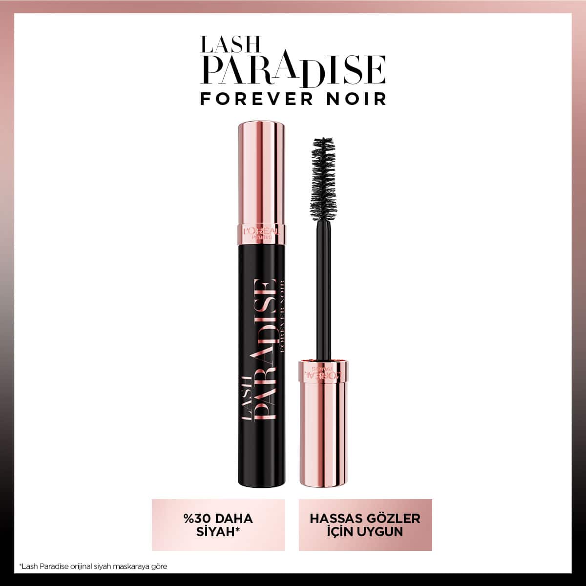 Loreal Paris Lash Paradise Forever Noir Maskara