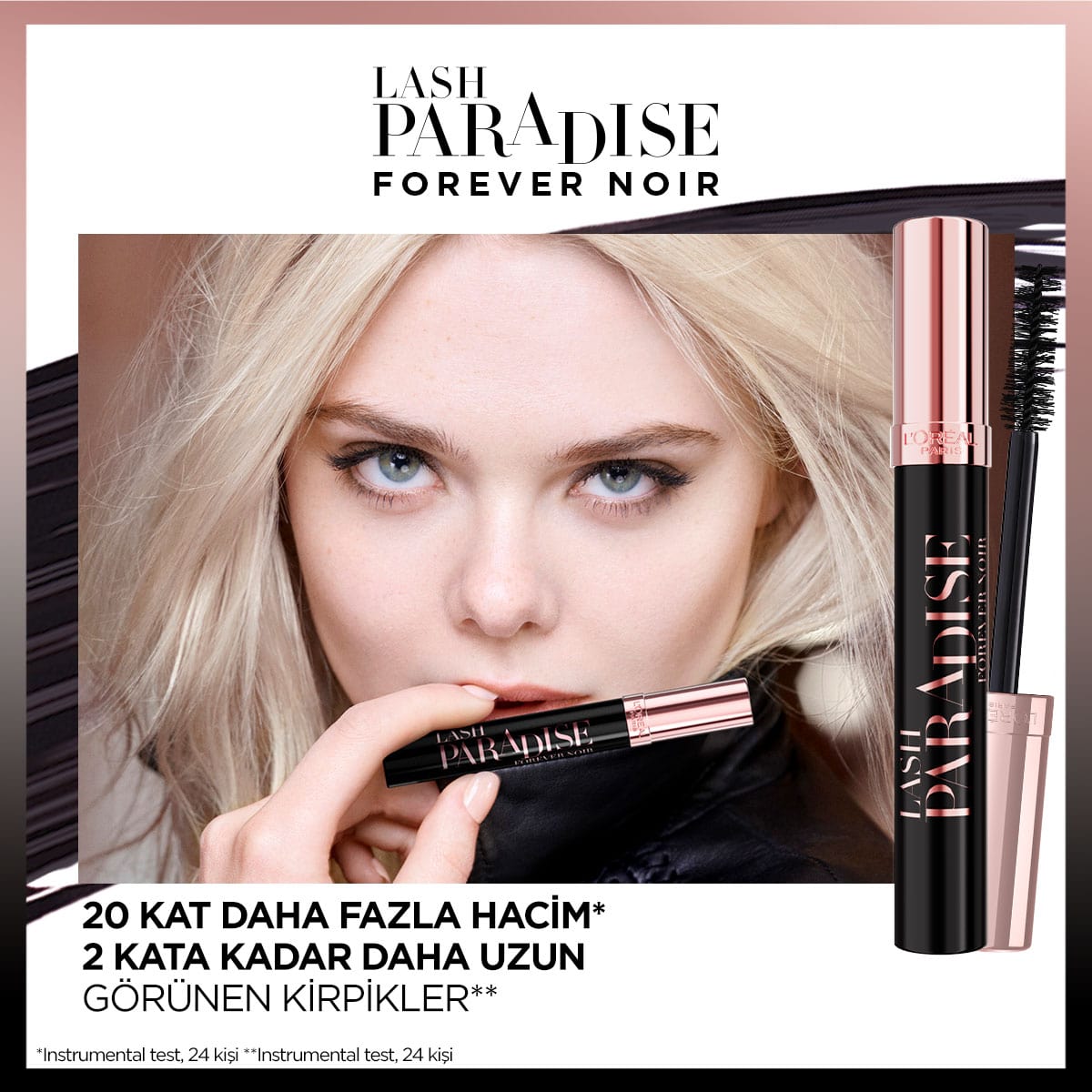 Loreal Paris Lash Paradise Forever Noir Maskara