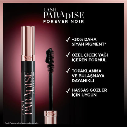 Loreal Paris Lash Paradise Forever Noir Maskara