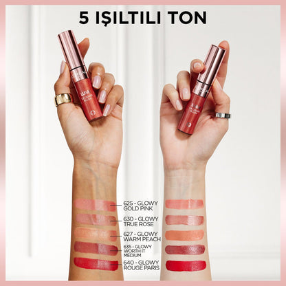 Loreal Paris Lumi Blush Likit Allık - 625 Glowy Gold Pink