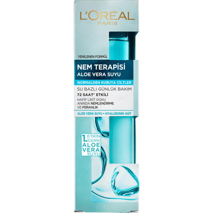 Loreal Paris Nem Terapisi Aloe Vera Suyu Normalden Kuruya Ciltler 70 ml