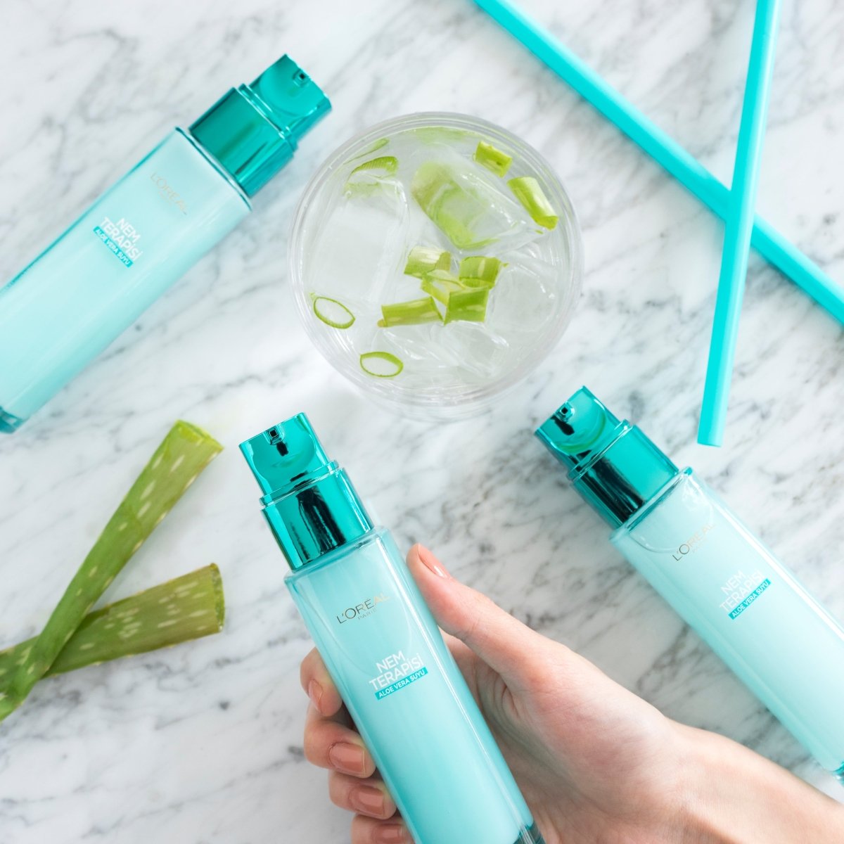 Loreal Paris Nem Terapisi Aloe Vera Suyu Normalden Kuruya Ciltler 70 ml