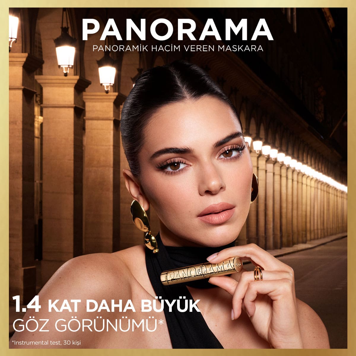Loreal Paris Panorama Hacim Veren Maskara Koyu Kahverengi