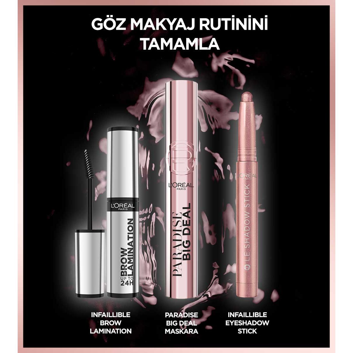 Loreal Paris Paradise Big Deal Maskara - Siyah