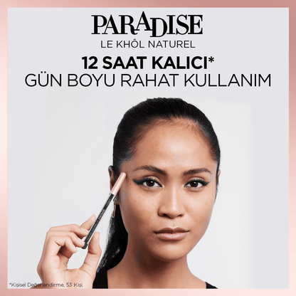 Loreal Paris Paradise Le Khol Göz Kalemi 102 Pure Espresso Kahverengi Göz Kalemi