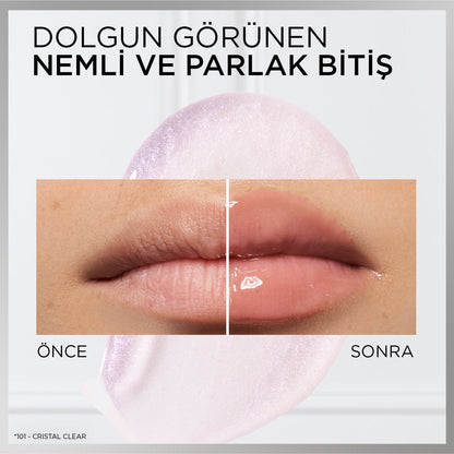 Loreal Paris Plump Ambition Hyaluron Lip Oil Besleyici ve Nemlendirici Dudak Parlatıcısı - 641 Latte Glace