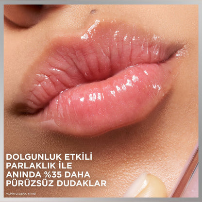 Loreal Paris Plump Ambition Hyaluron Lip Oil Besleyici ve Nemlendirici Dudak Parlatıcısı - 650 Nude Macaron