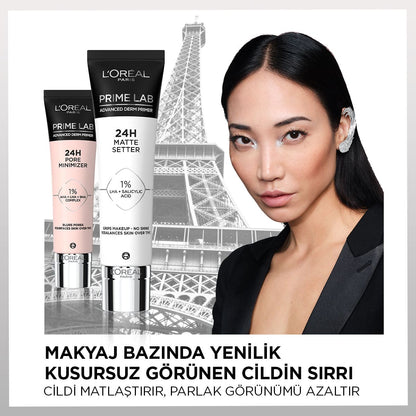 Loreal Paris Prime Lab Matte Setter Matlaştırıcı Salisilik Asit İçeren Primer