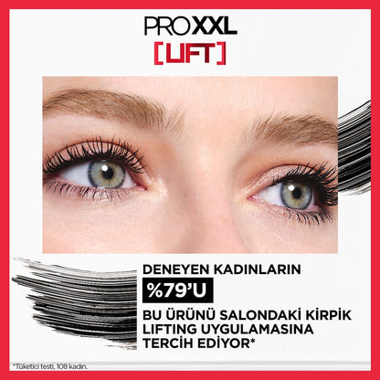 Loreal Paris Pro XXL Lift Çift Taraflı Maskara - Kirpik Lifting Etkisi